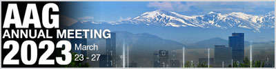 AAG 2023 conference banner